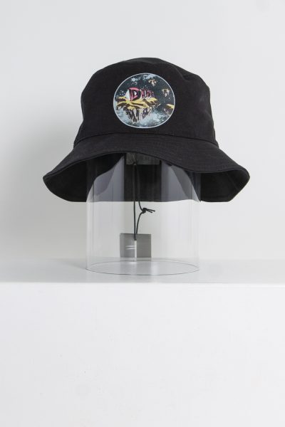 Dior Anglerhut mit Print in Schwarz