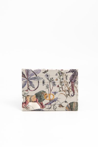 Dior "Caro Freesia" Kartenetui mit Naturmotiven