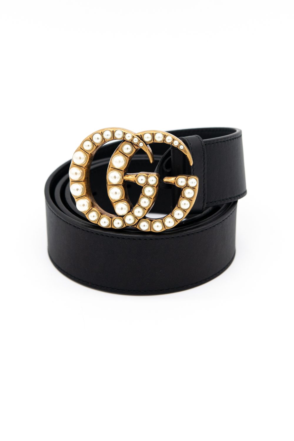 Gucci Gürtel in Schwarz und Gold