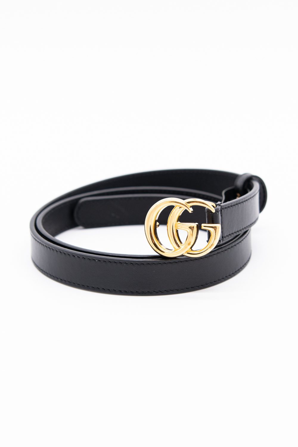 Gucci Gürtel in Schwarz und Gold