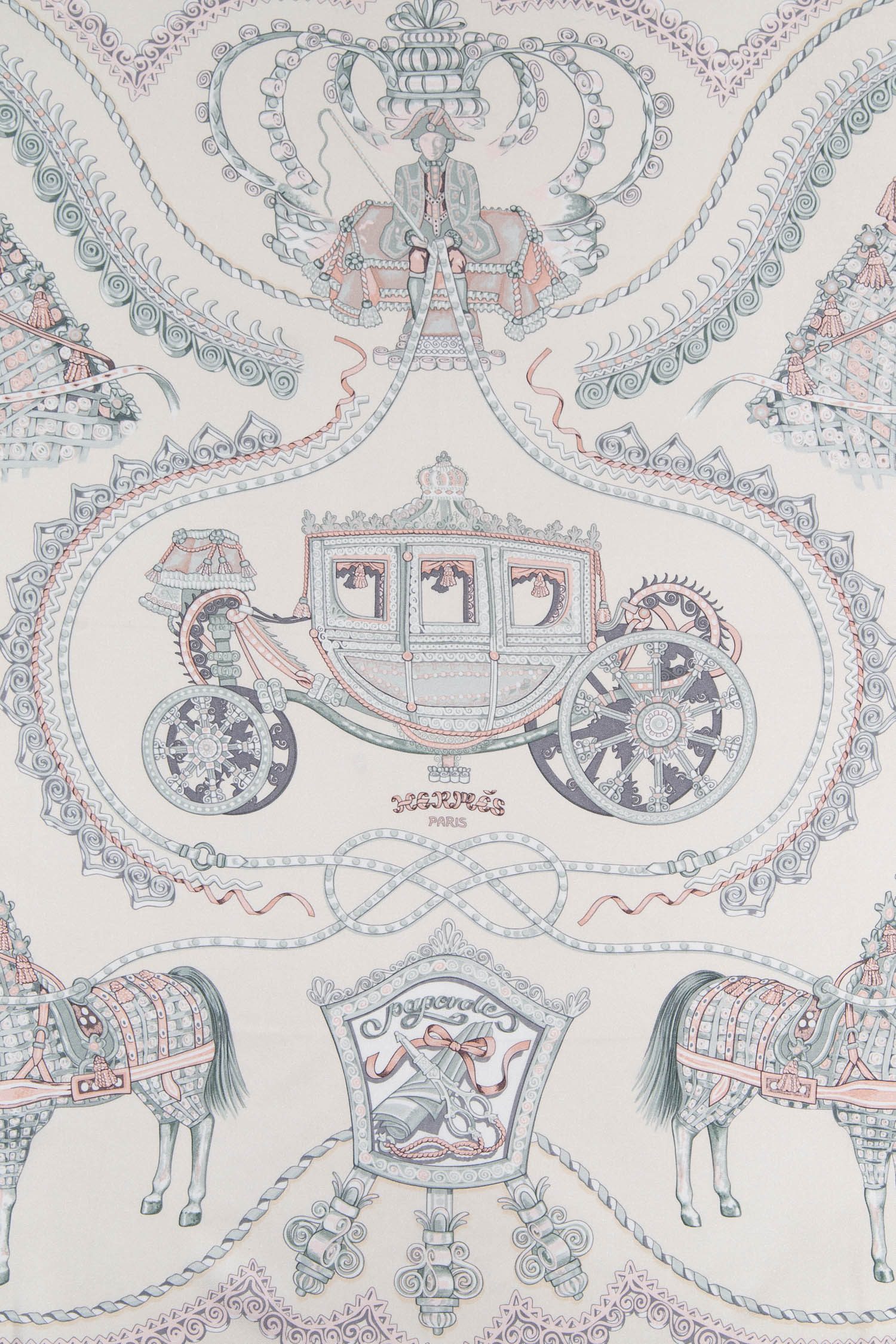 Hermès "Paperoles" Seidencarré