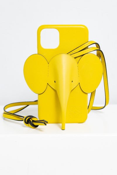 LOEWE "Elephant phone cover" Handyhülle in Gelb