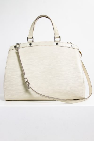 Louis Vuitton "Brea" Handtasche aus Epileder in weiß