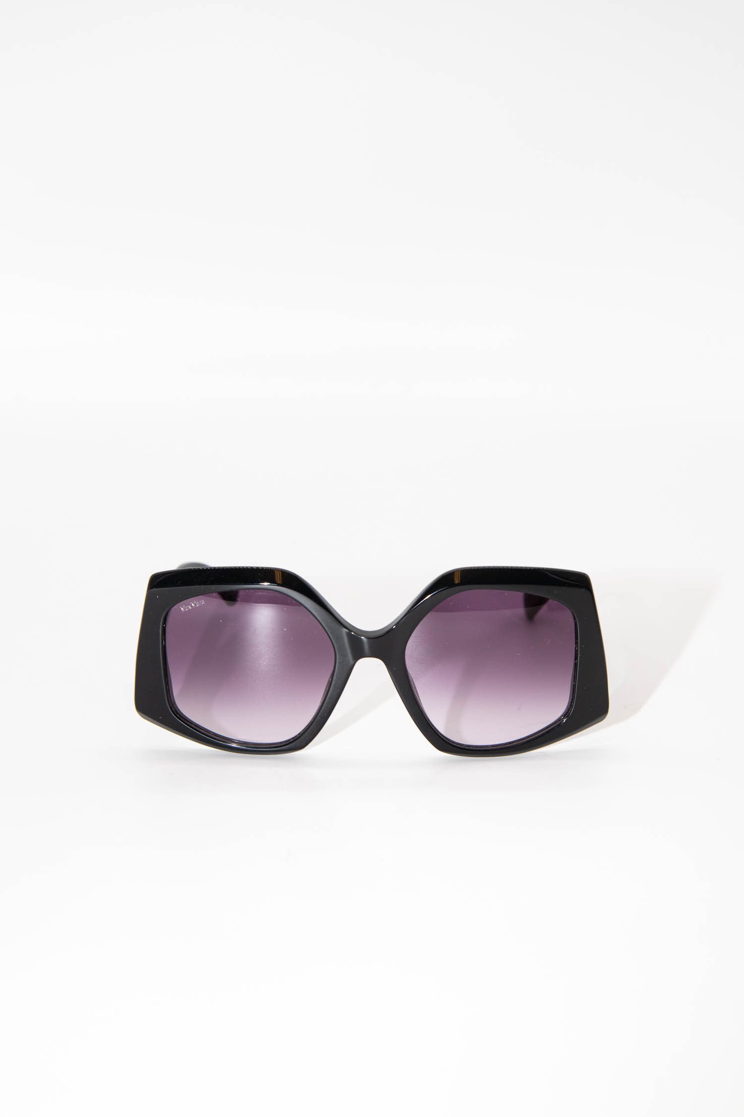Max Mara "Emme1" Sonnenbrille in Schwarz