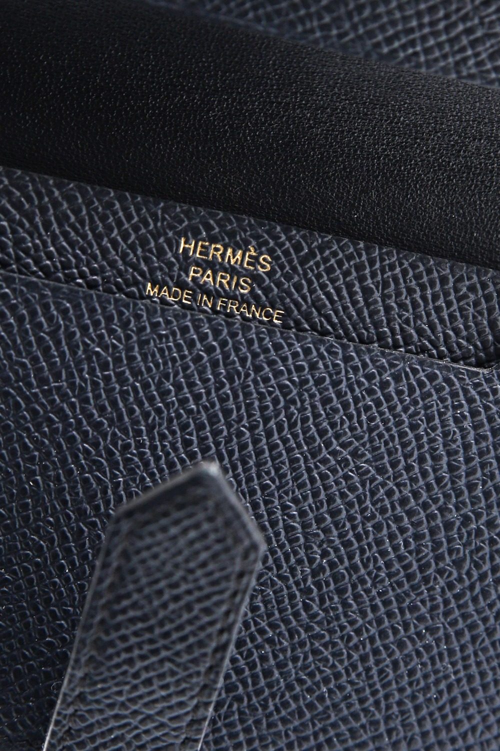 Thumbnail of http://Hermès%20Béarn%20Kartenetui%20in%20Dunkelblau