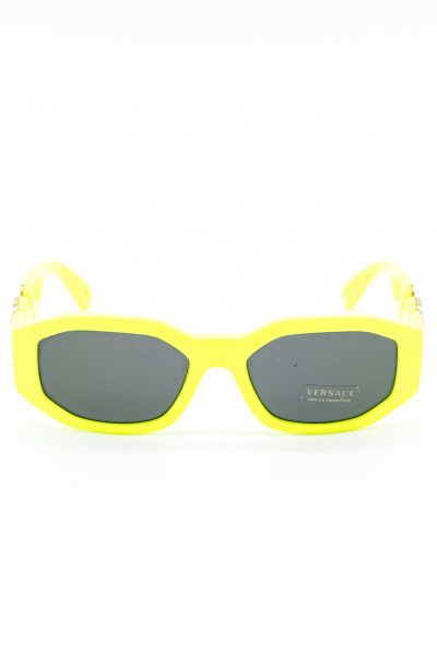 Versace Sonnenbrille in Neongelb