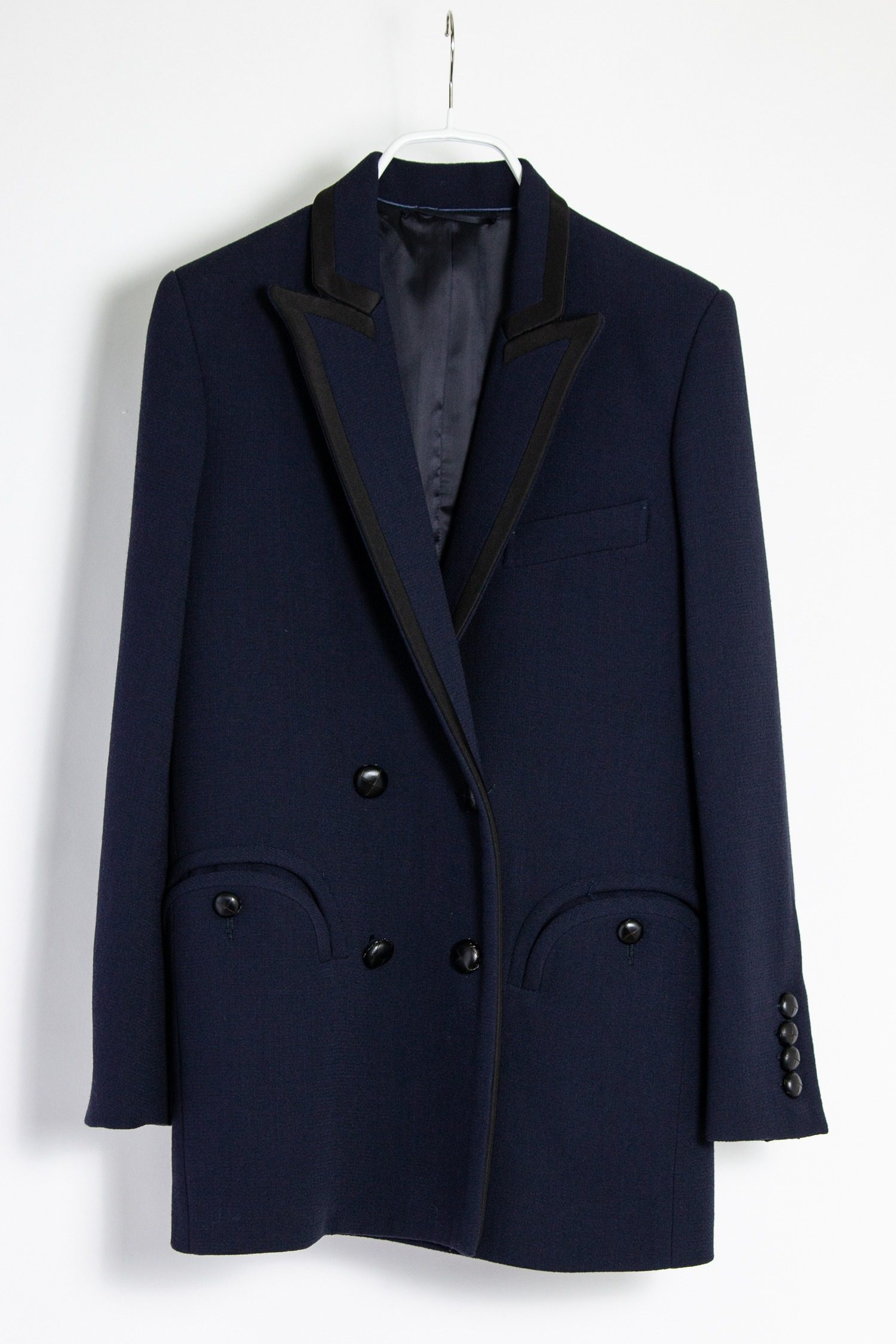 Blazé Milano "Everyday Blazer" in dunkelblau mit schwarzen Details