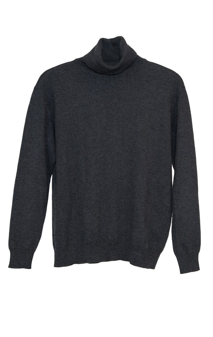 Brunello Cucinelli Kaschmirpullover in Anthrazit