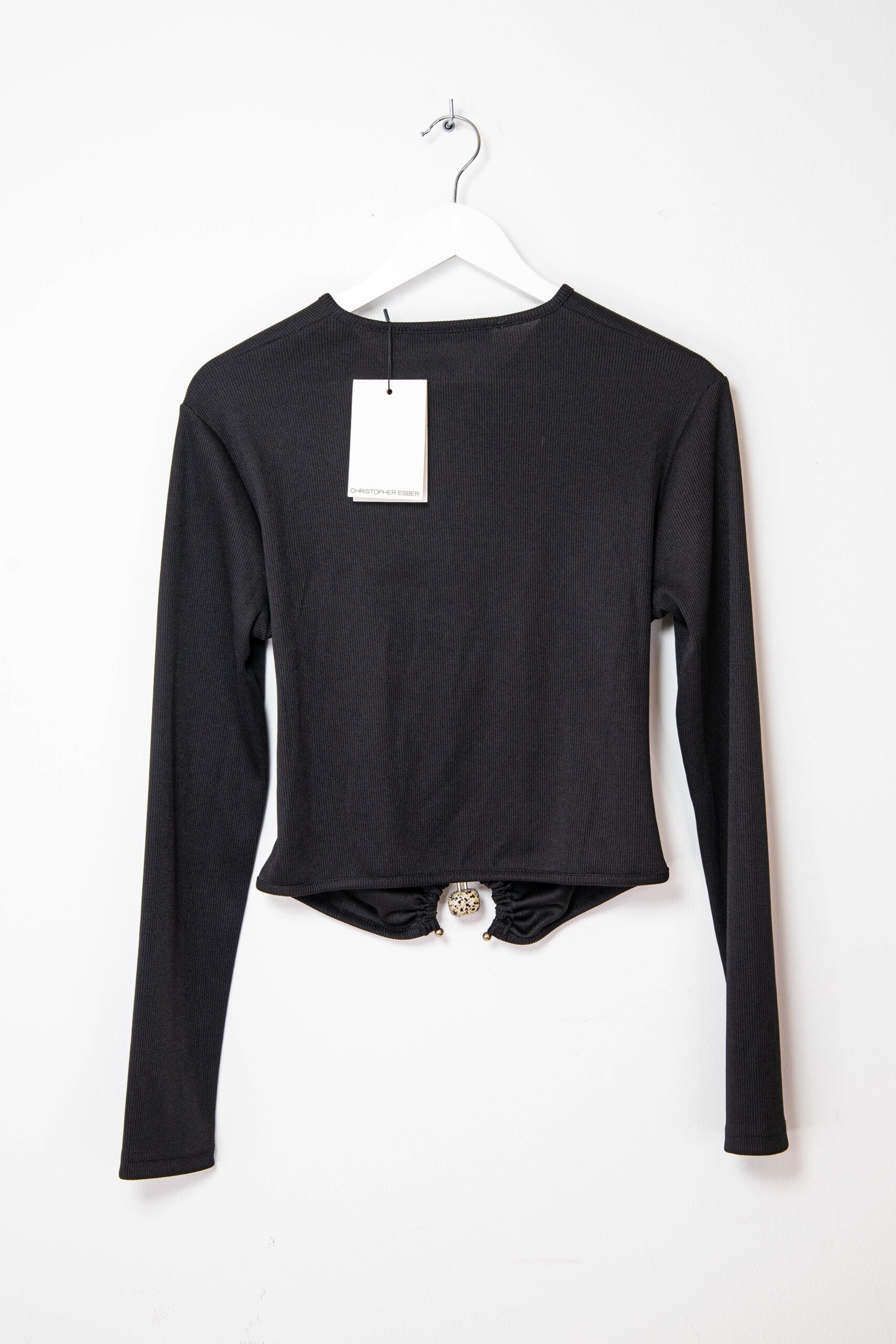 Thumbnail of http://Christopher%20Esber%20Langarmshirt%20mit%20Natursteinen