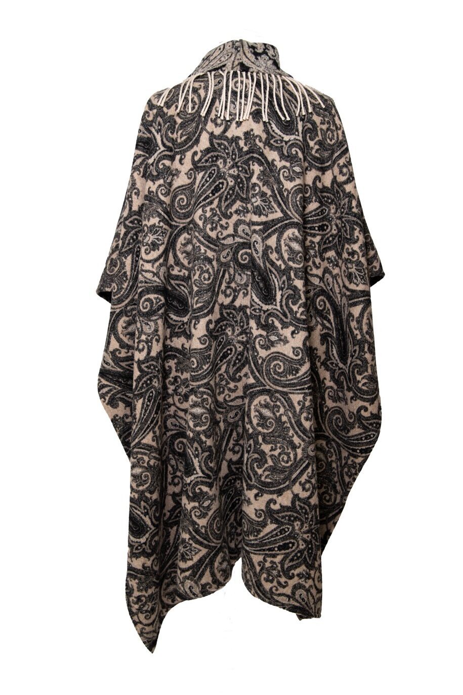 Thumbnail of http://Etro%20Cape%20mit%20Fransen%20in%20Paisley-Muster%20in%20Beige