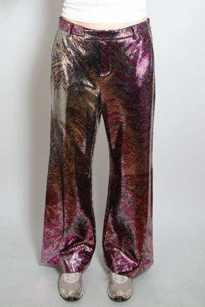 Etro Hose mit glänzenden Applikationen