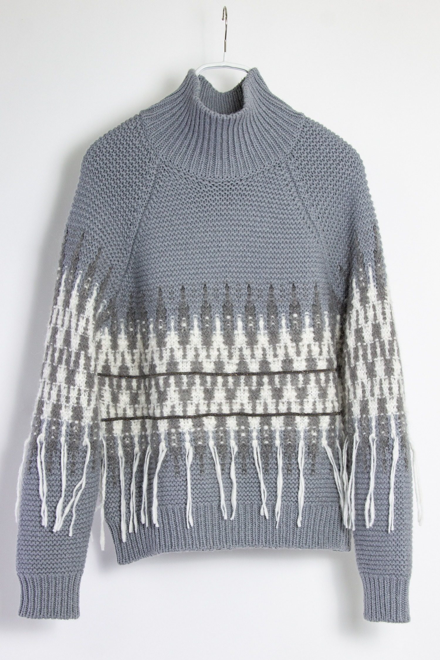 Thumbnail of http://Fabiana%20Filippi%20Strickpullover%20mit%20Stehkragen