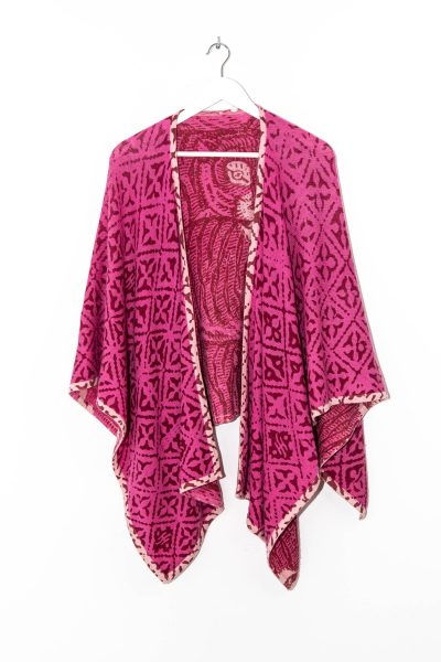 Friendly Hunting Stola in Pink und Rosa