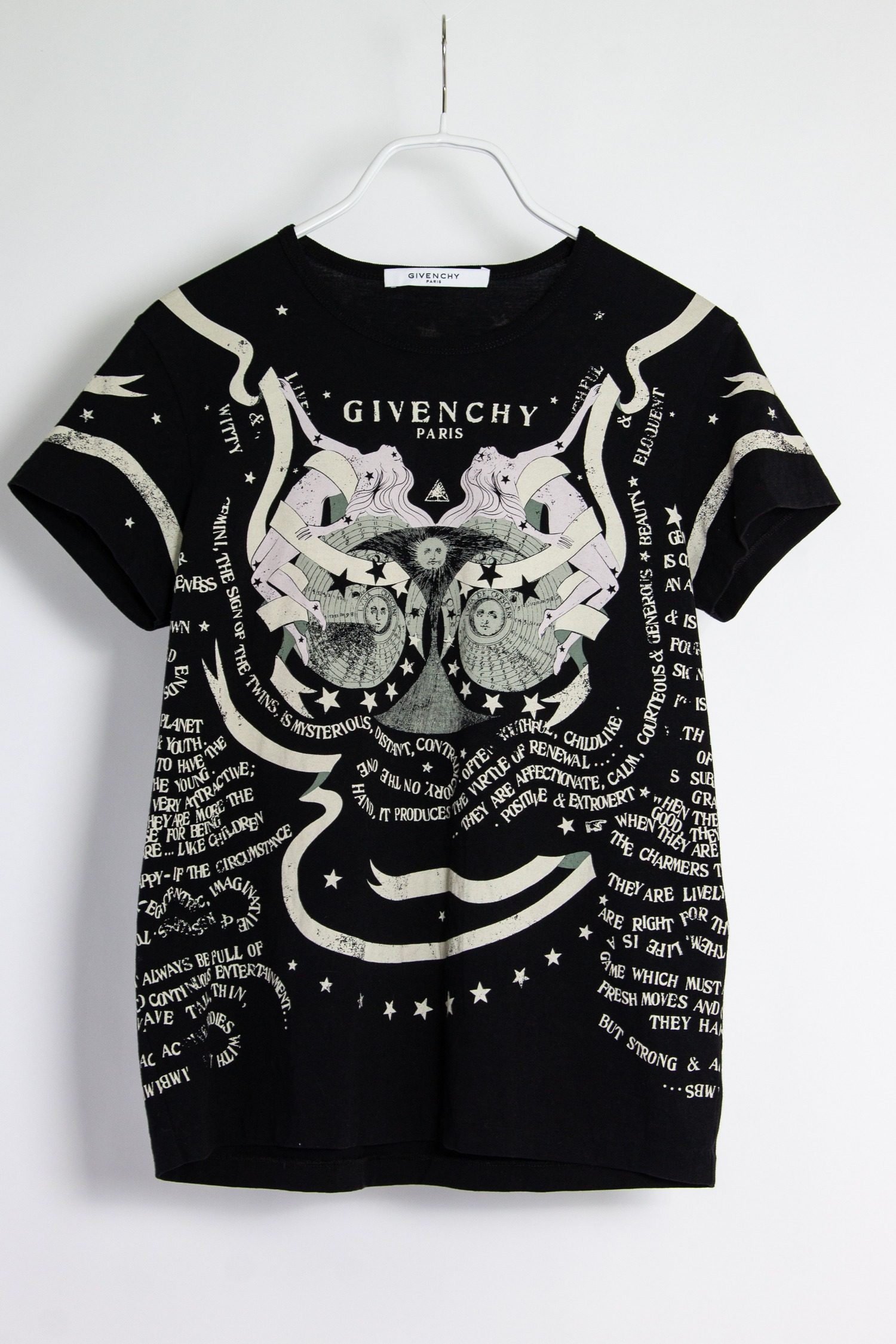 Givenchy "Gemini" T-Shirt in schwarz