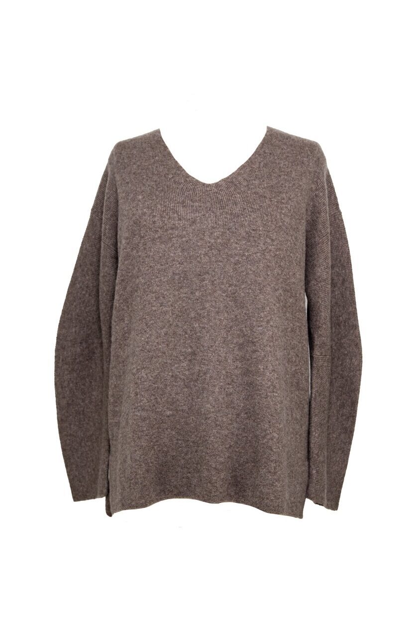 Thumbnail of http://Iris%20von%20Arnim%20%20Tatyana%20Kaschmirpullover%20mit%20Seide%20in%20Taupe