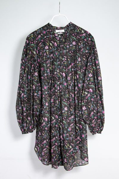 Isabel Marant Hemdblusenkleid mit Blumenprint