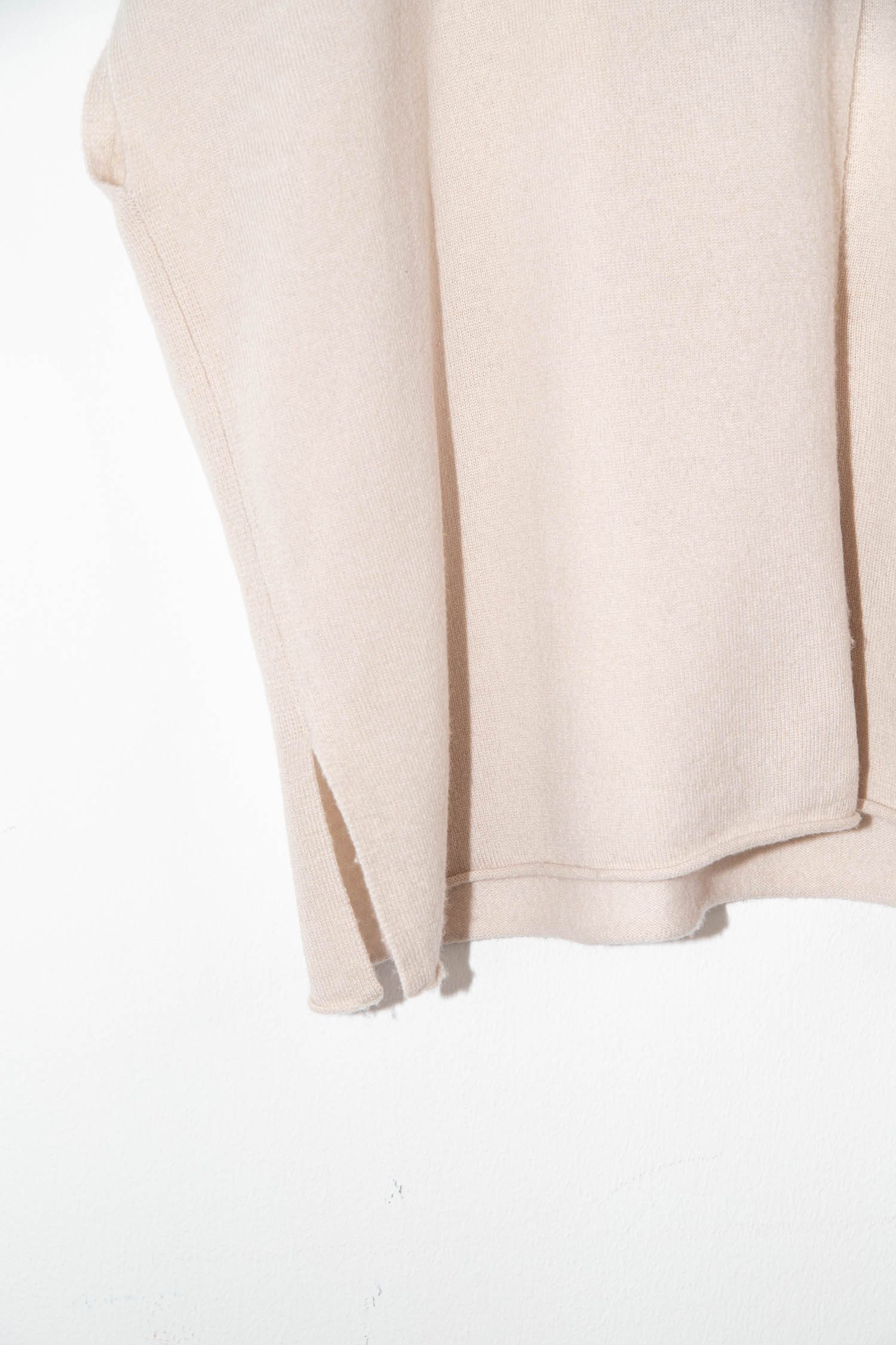 Strickweste in Hellbeige
