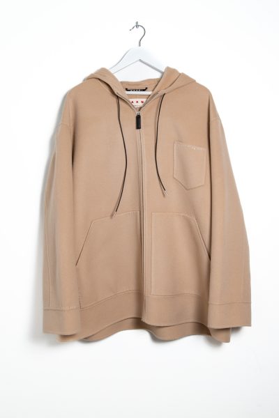 Marni Oversize Jacke in Camel