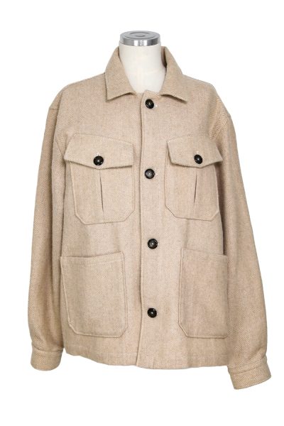 Mastricamiciai Jacke in Beige