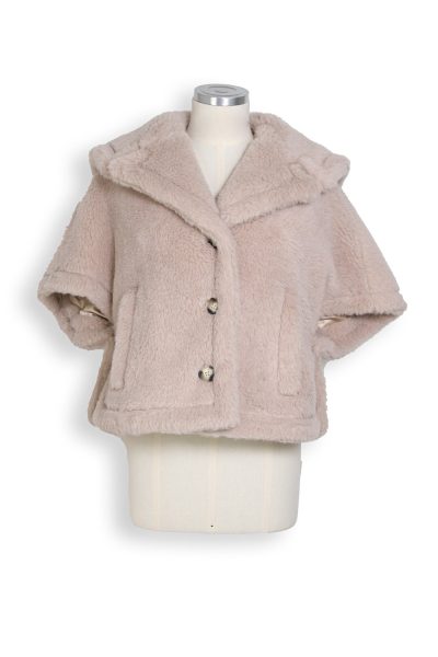 Max Mara "Cambusa" Jacke in Hellgrau