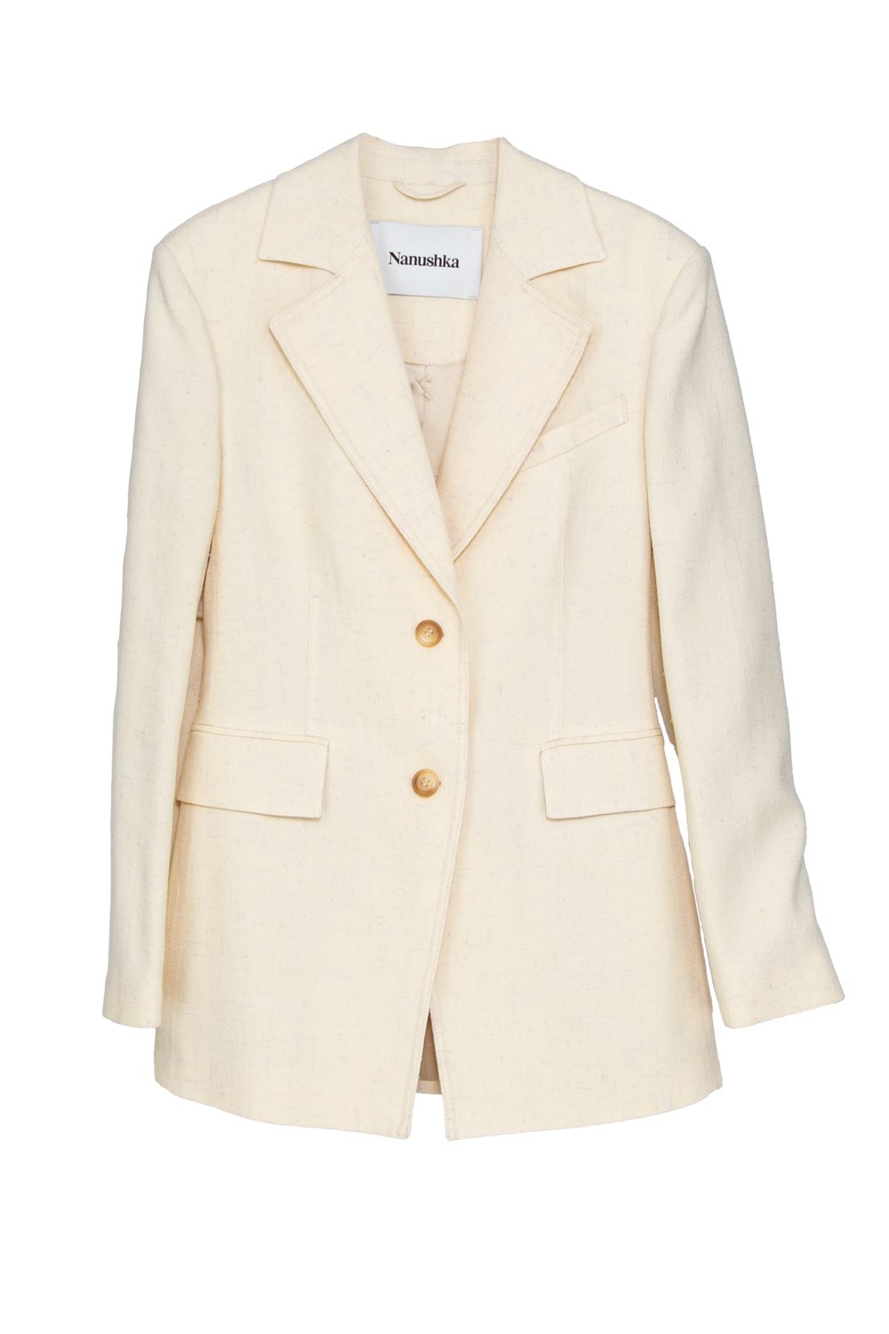 Nanushka "Manouk" Blazer in Beige