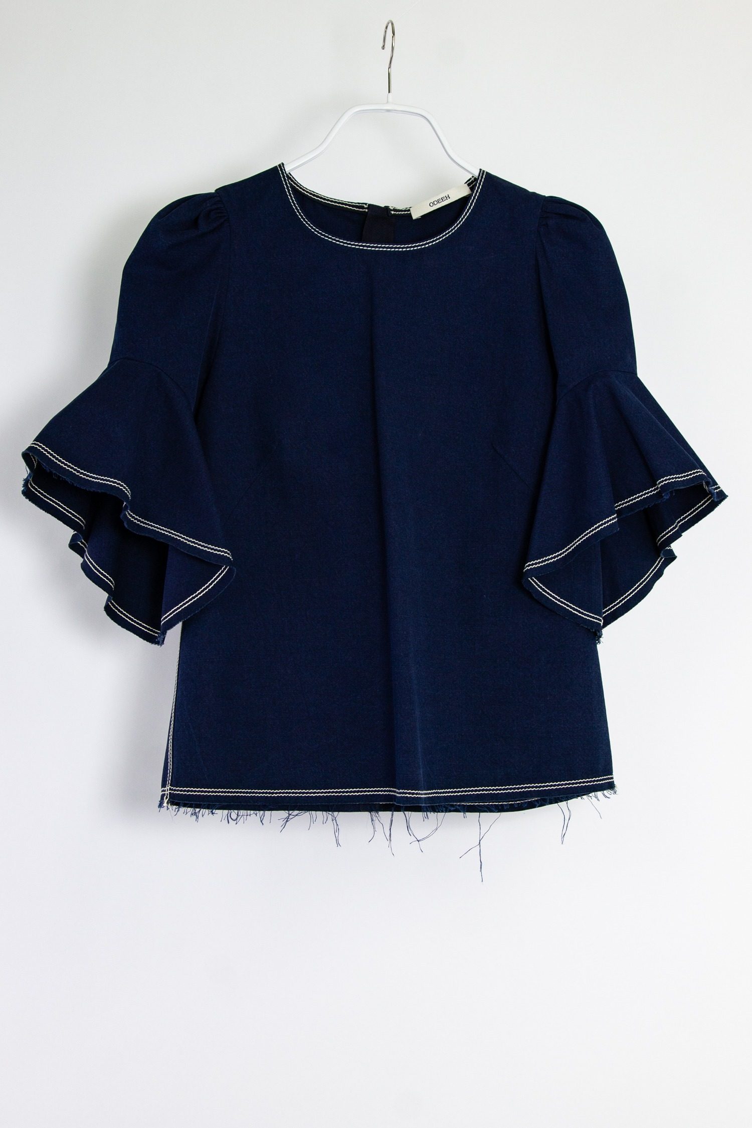 Thumbnail of http://Odeeh%20Jeans-Oberteil%20mit%20Volants