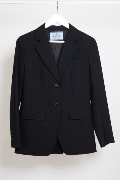 Prada Blazer in Schwarz