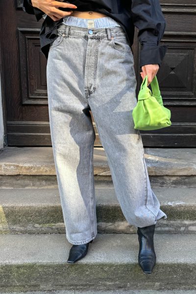 Raey wide Jeans in Grau