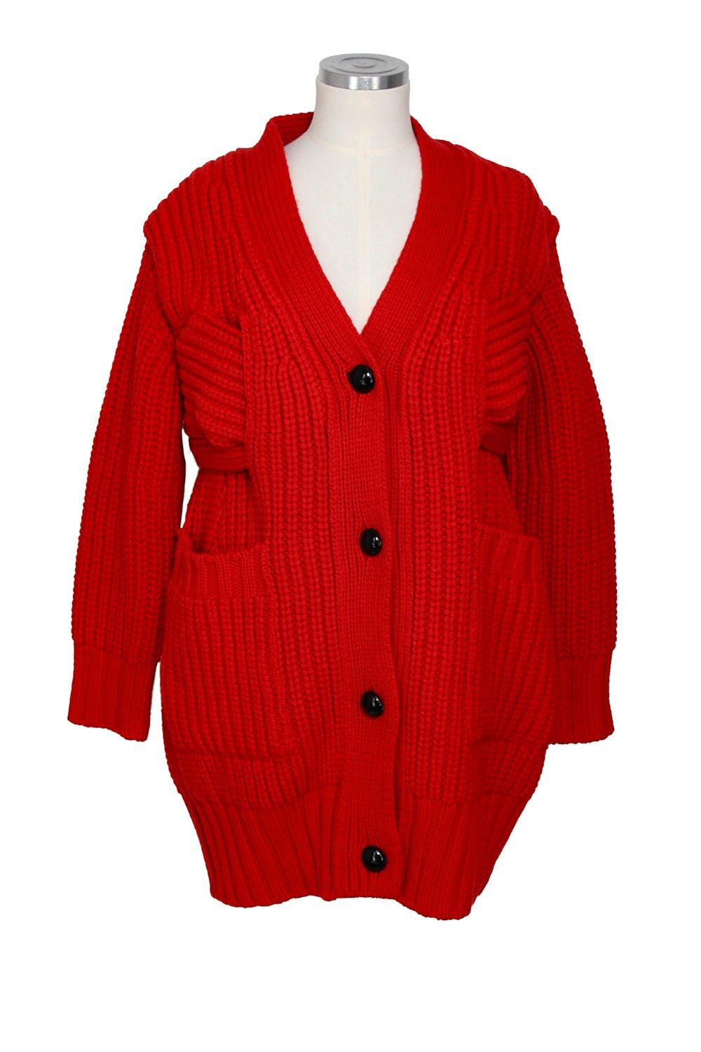 Thumbnail of http://Sacai%20Strickjacke%20in%20Rot