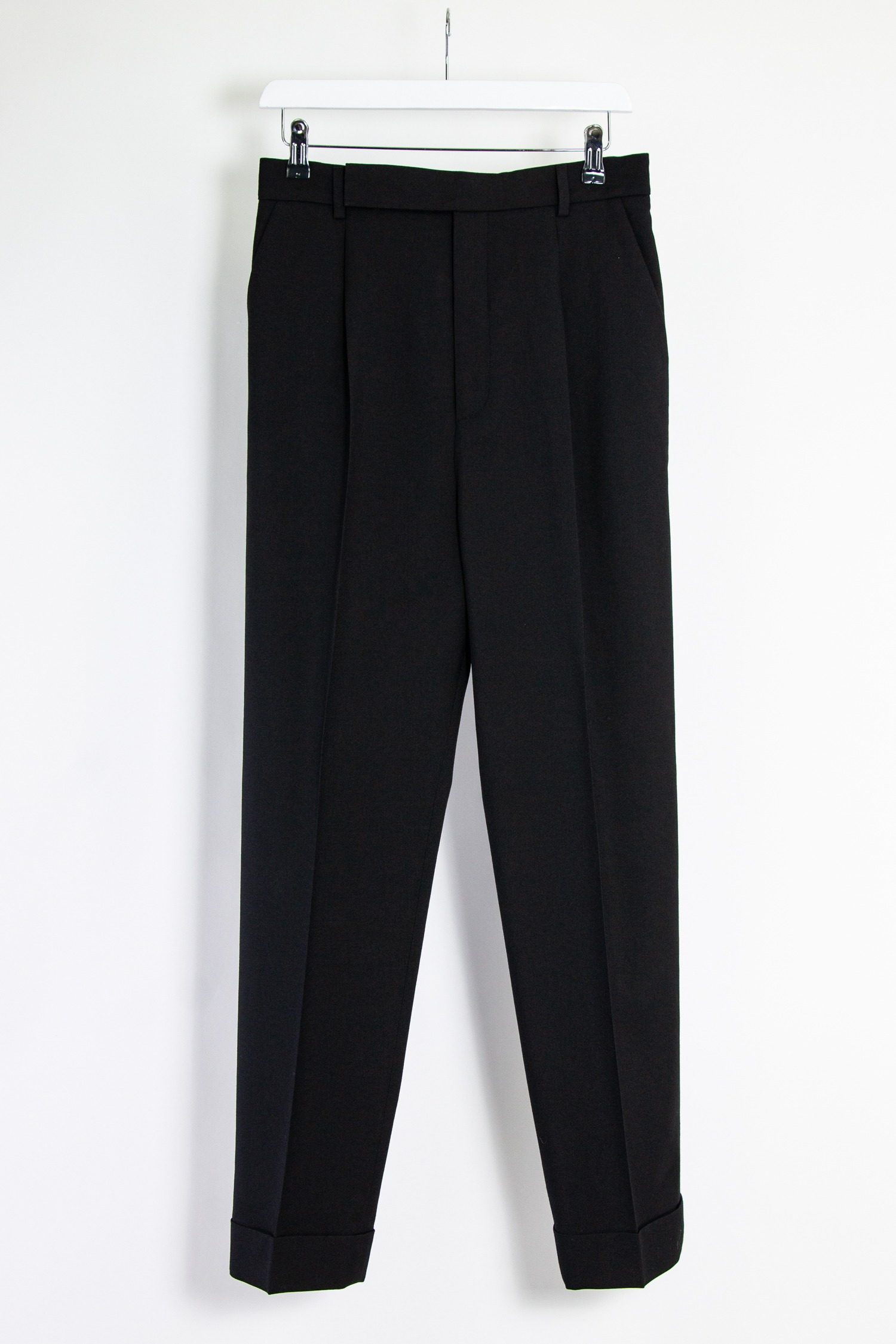 Thumbnail of http://Saint%20Laurent%20Bundfaltenhose%20mit%20Umschlag%20am%20Bein