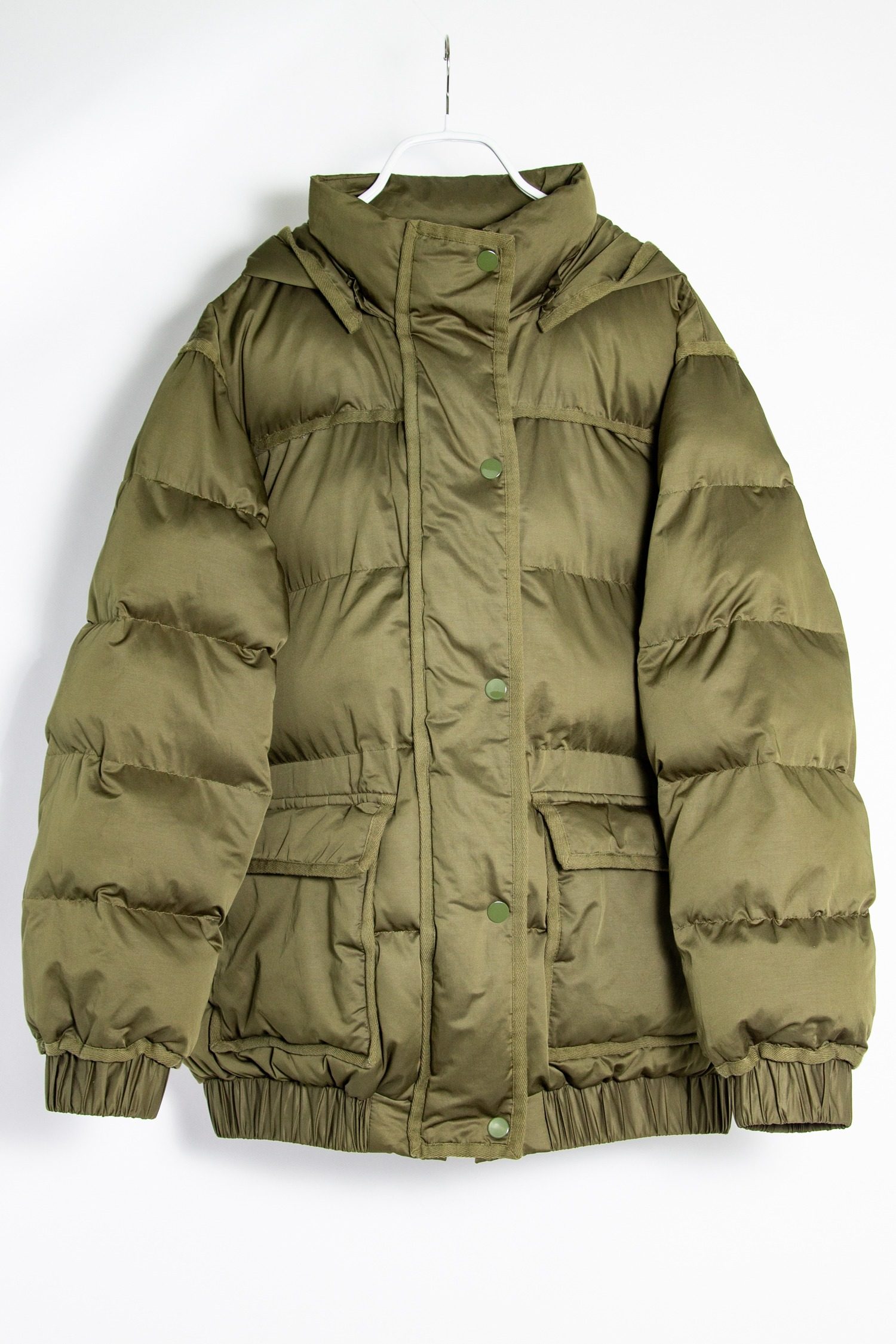 Thumbnail of http://Sandro%20Steppjacke%20mit%20Kapuze%20in%20grün