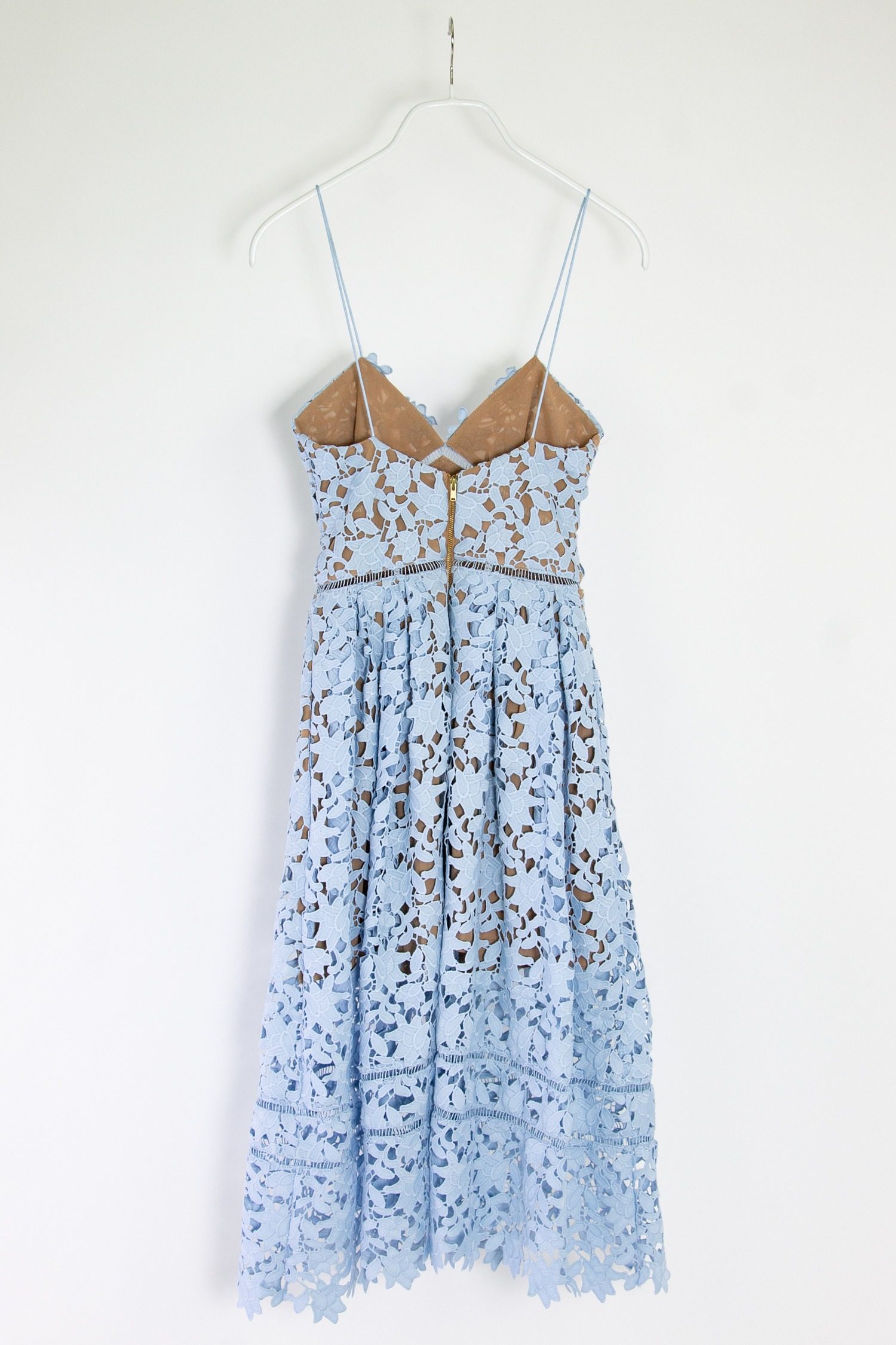 Thumbnail of http://Self%20Portrait%20Azaelea%20Kleid%20in%20hellblau