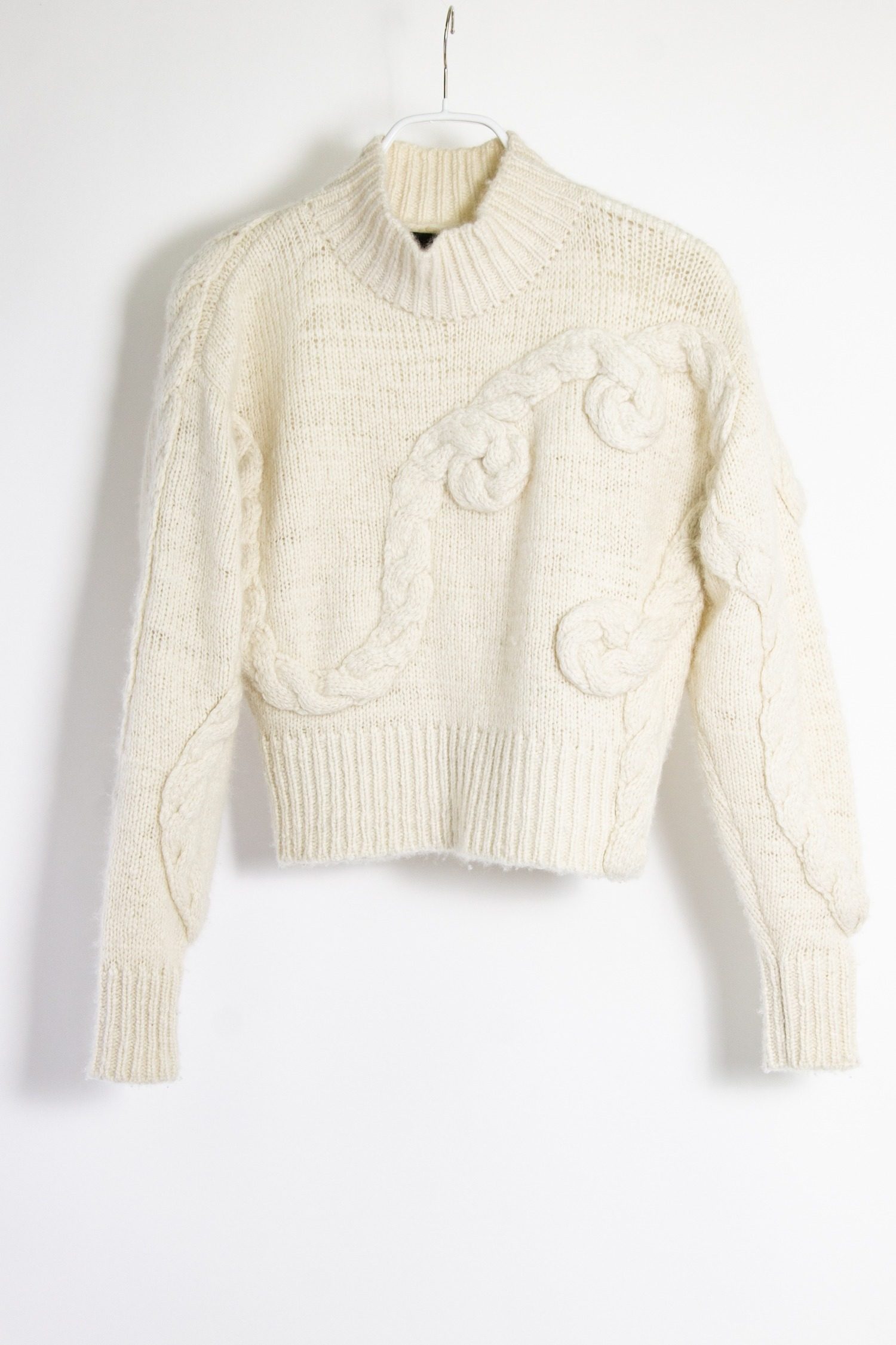 The Elder Statesman Kaschmirpullover mit aufwendigem Strickmuster