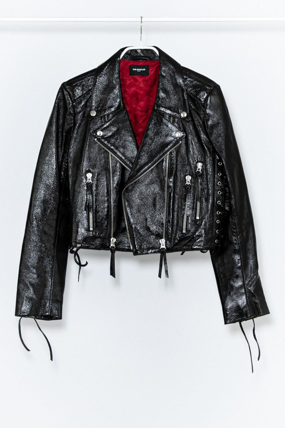 Thumbnail of http://The%20Kooples%20Lackleder-Jacke%20in%20Schwarz