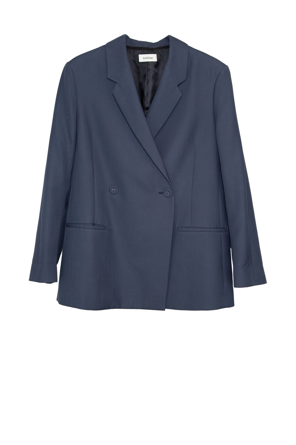 Totême Zweireihiger Blazer in Blau