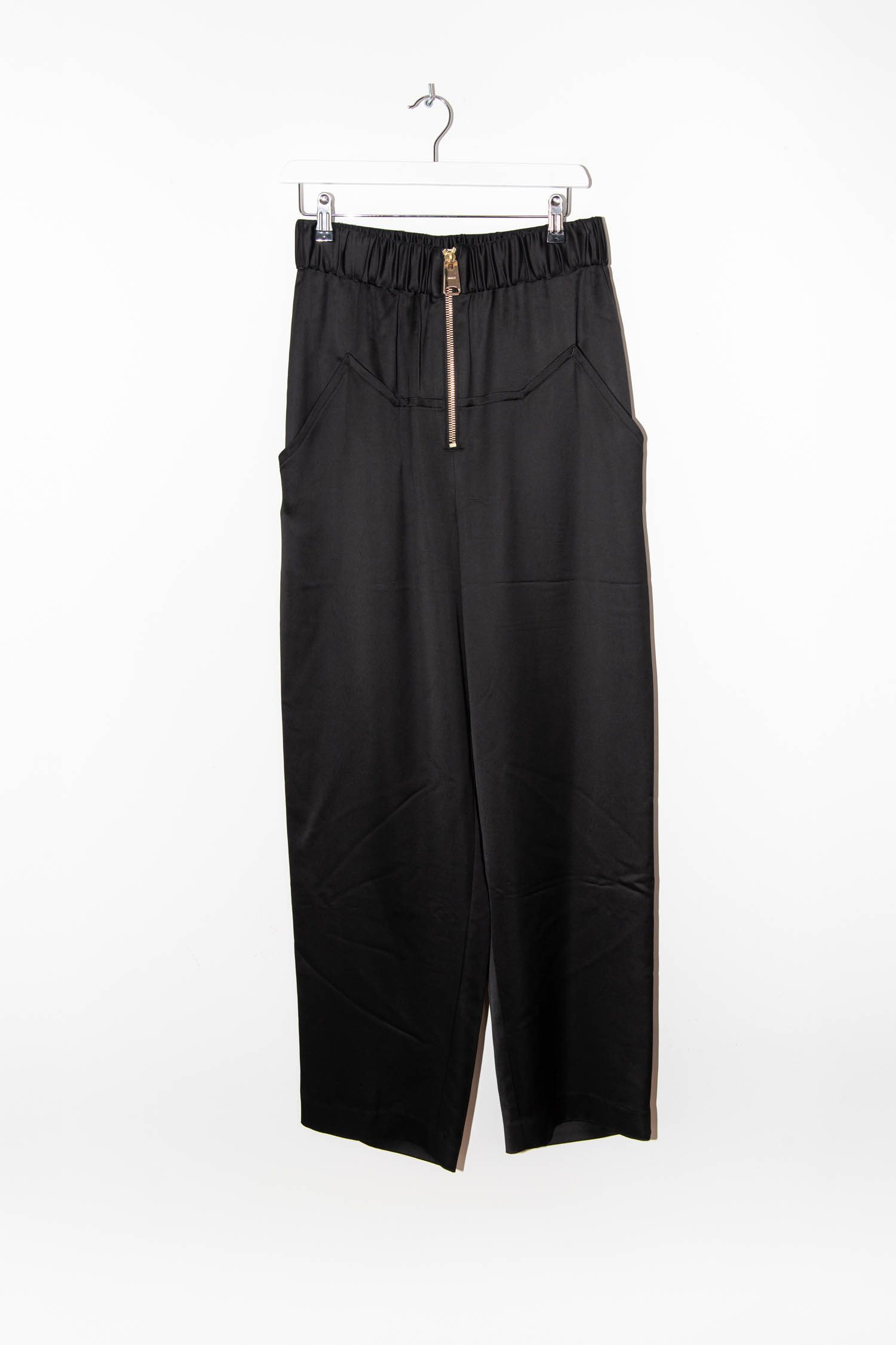 Khaite Stoffhose mit Reißverschluss in Schwarz