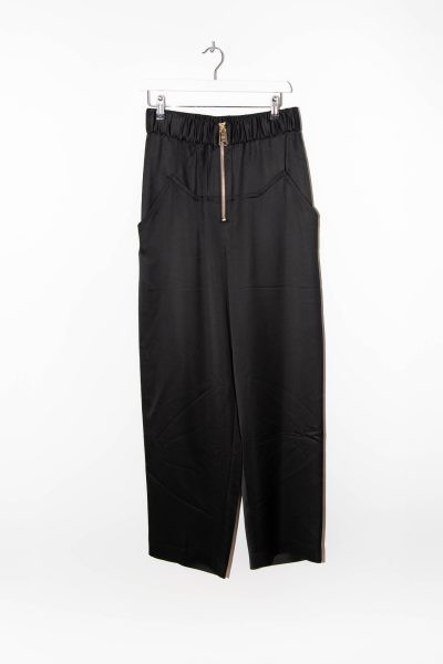 Khaite Stoffhose mit Reißverschluss in Schwarz