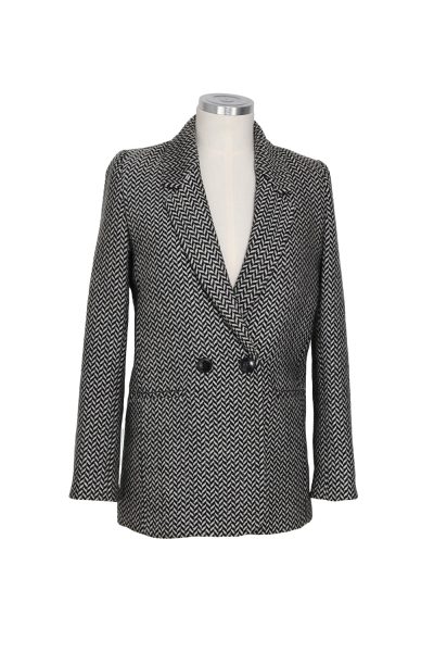 Annie Bing Blazer in Schwarz-weiß