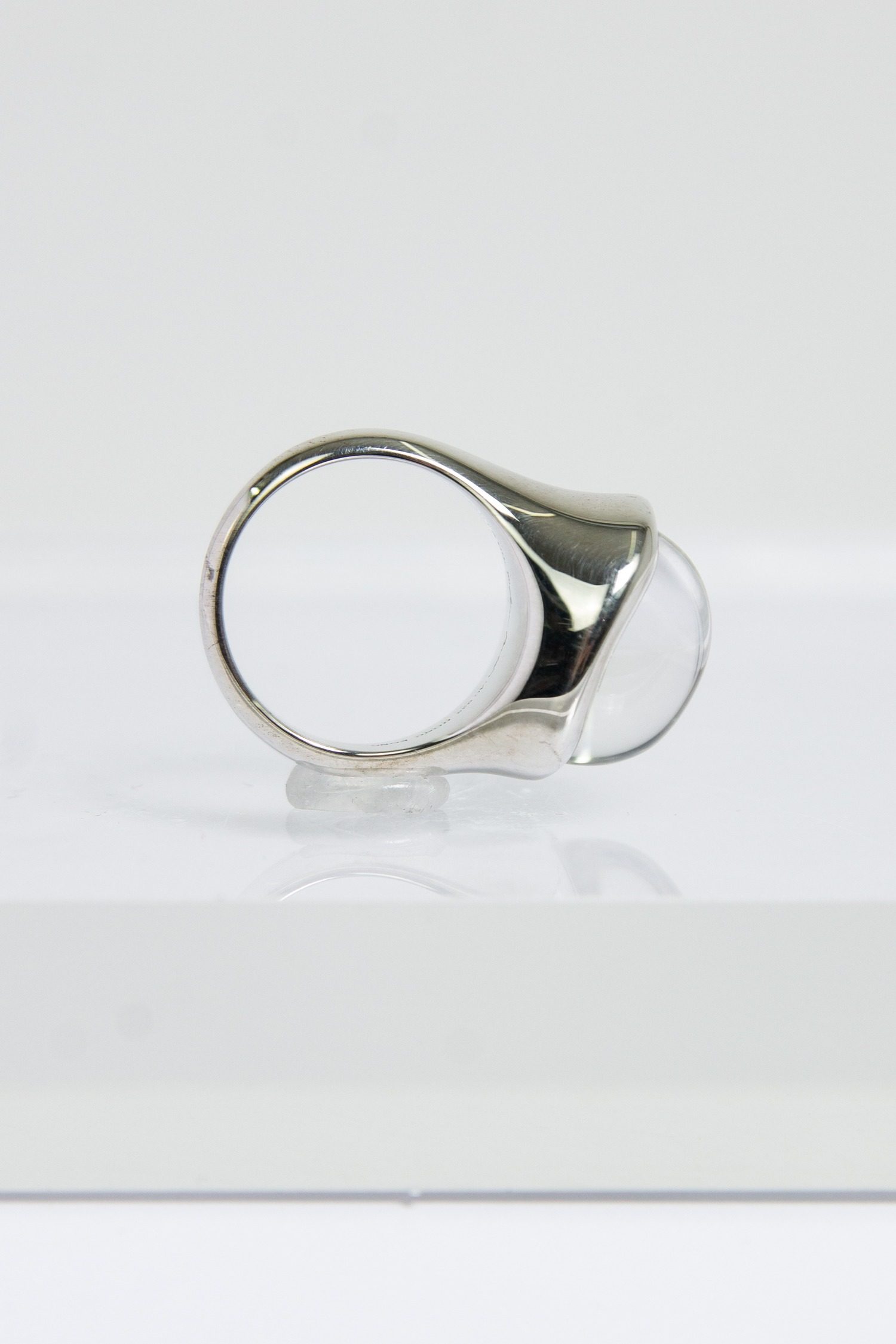 Tiffany & Co. x Elsa Peretti "Cabochon Ring" aus Silber