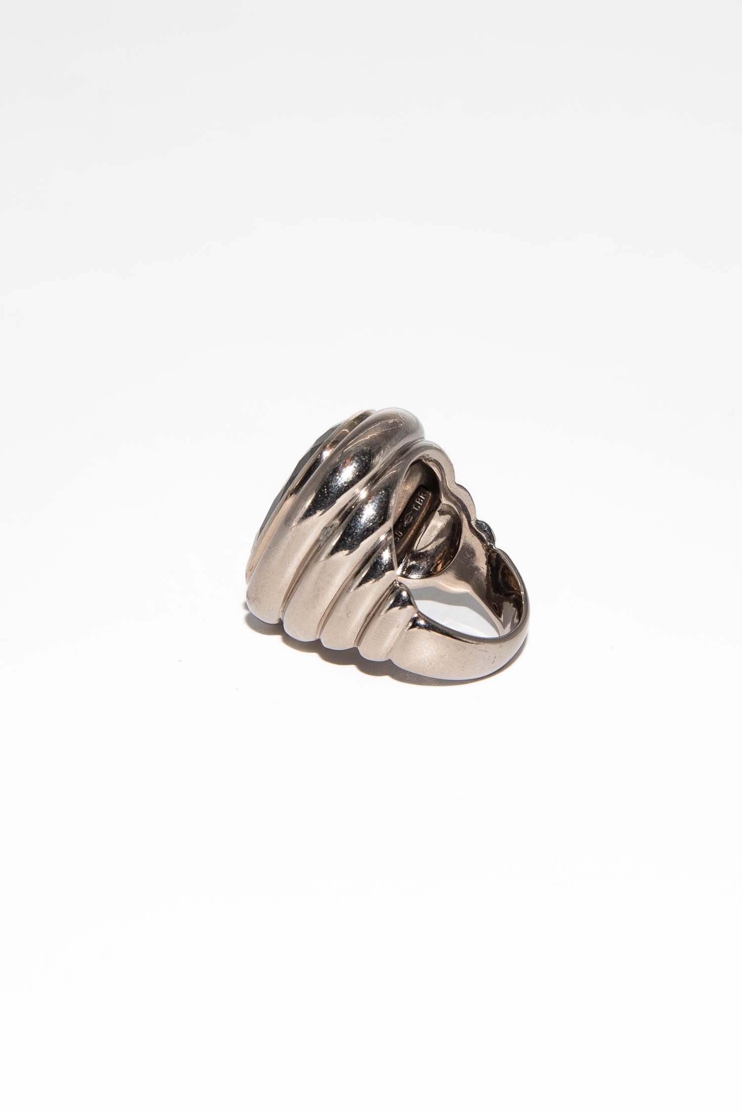 Colleen B. Rosenblat "Middle Ages Ring" in Silber und Dunkelbraun