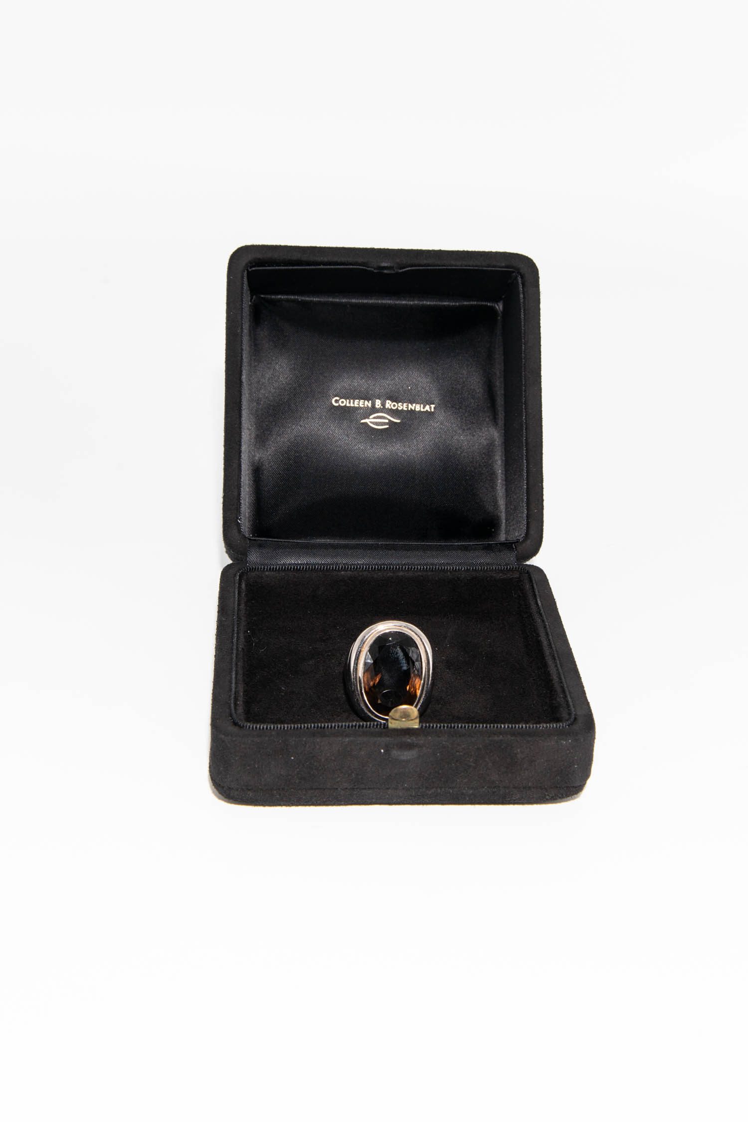 Colleen B. Rosenblat "Middle Ages Ring" in Silber und Dunkelbraun