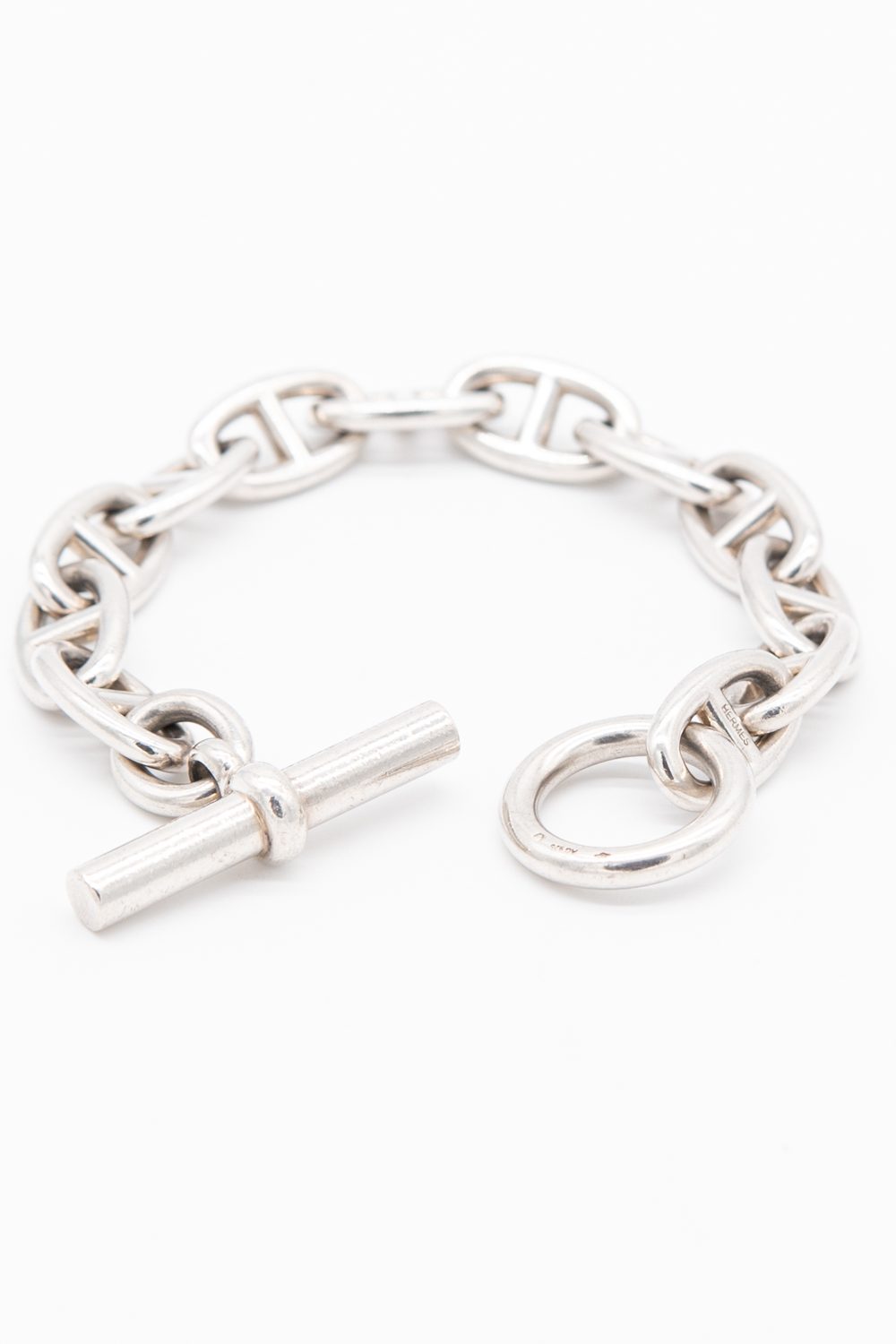 Hermès "Chaîne d'ancre" Armband in Silber