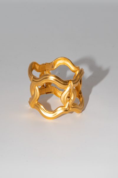 Karl Lagerfeld Vintage Armreif in Gold