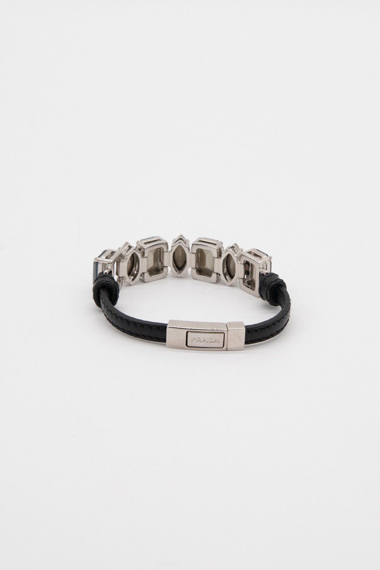 Thumbnail of http://Prada%20Armband%20in%20Schwarz,%20Blau%20und%20Weiß