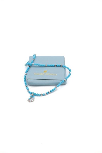 Tamara Comolli "INDIA Turquoise medium" Armband in Türkis