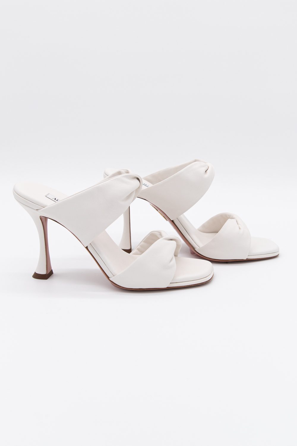 Aquazurra Mules "TWIST" in Weiß