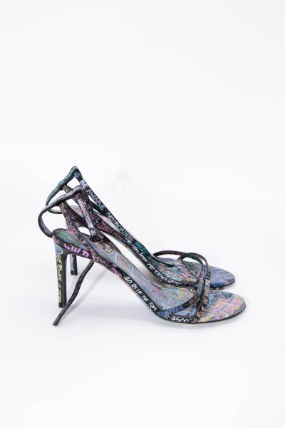 Balenciaga Graffiti Pumps in Bunt