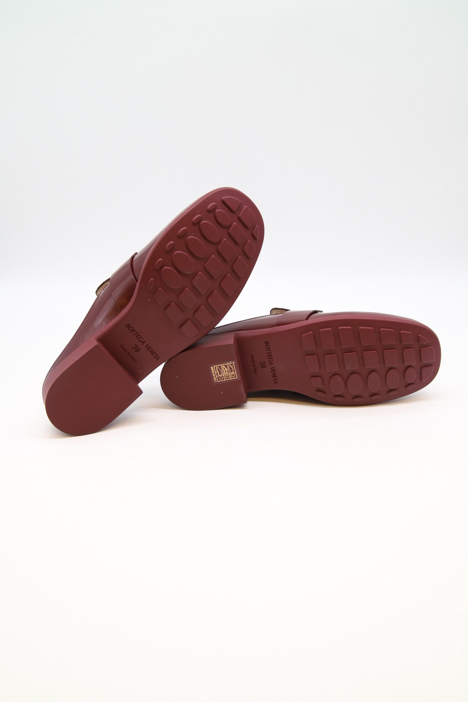 Thumbnail of http://Bottega%20Veneta%20„Mocassin“%20Slipper%20in%20Bordeaux