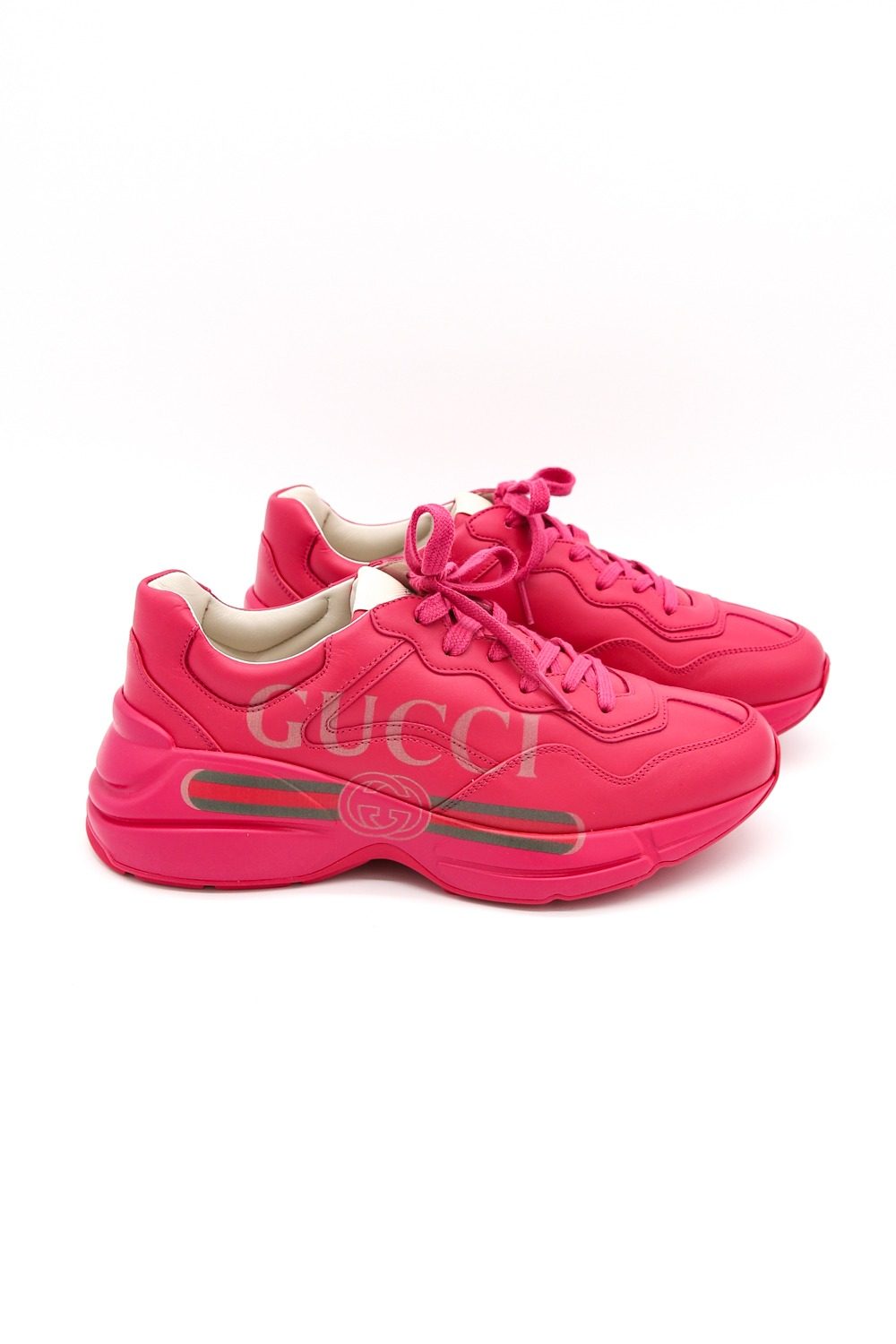 Thumbnail of http://Gucci%20Rhyton%20Sneaker%20in%20Pink