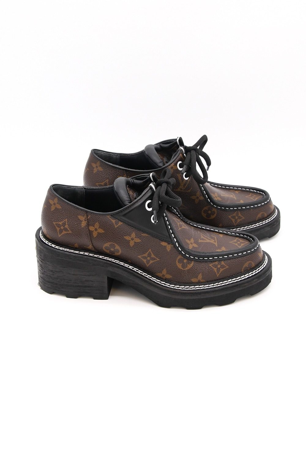 Thumbnail of http://Louis%20Vuitton%20Beaubourg%20Platform%20Derby%20Schnürschuhe